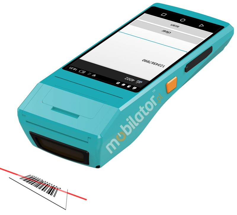 rugget data collector with ip66 norm barcode scanner new portable device mobilator